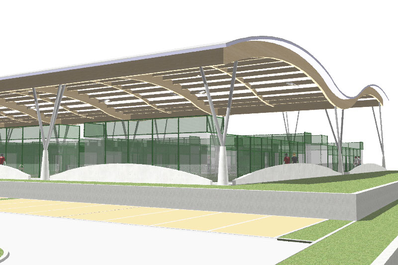 Pistas de pádel cubiertas