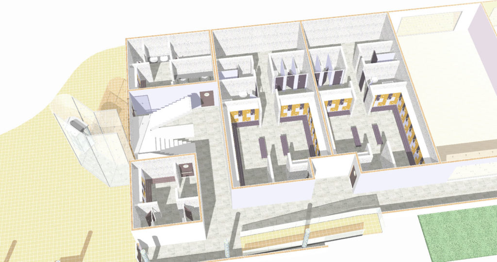 Remodelación de la casa del deporte y piscina