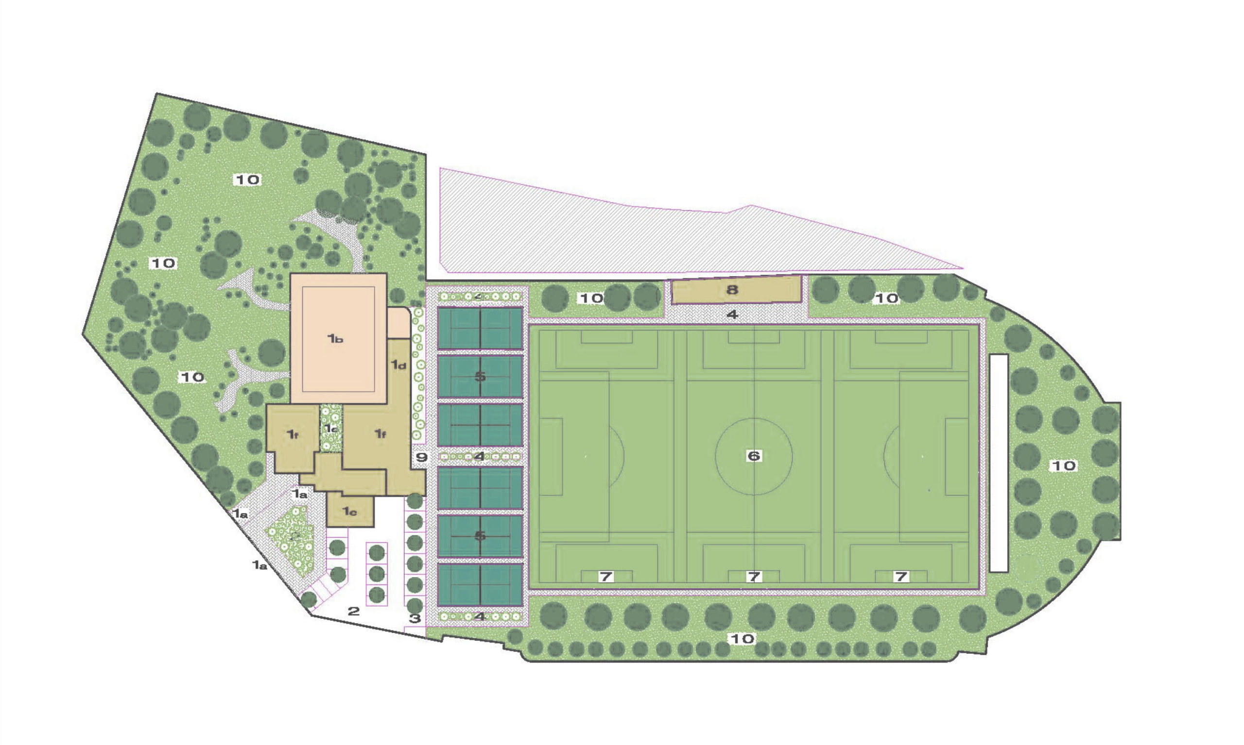 Complejo deportivo Aranda