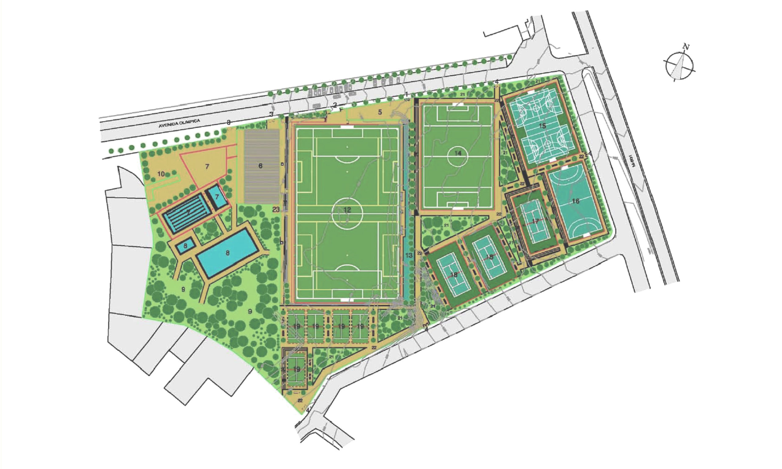 Complejo deportivo "La Chopera"