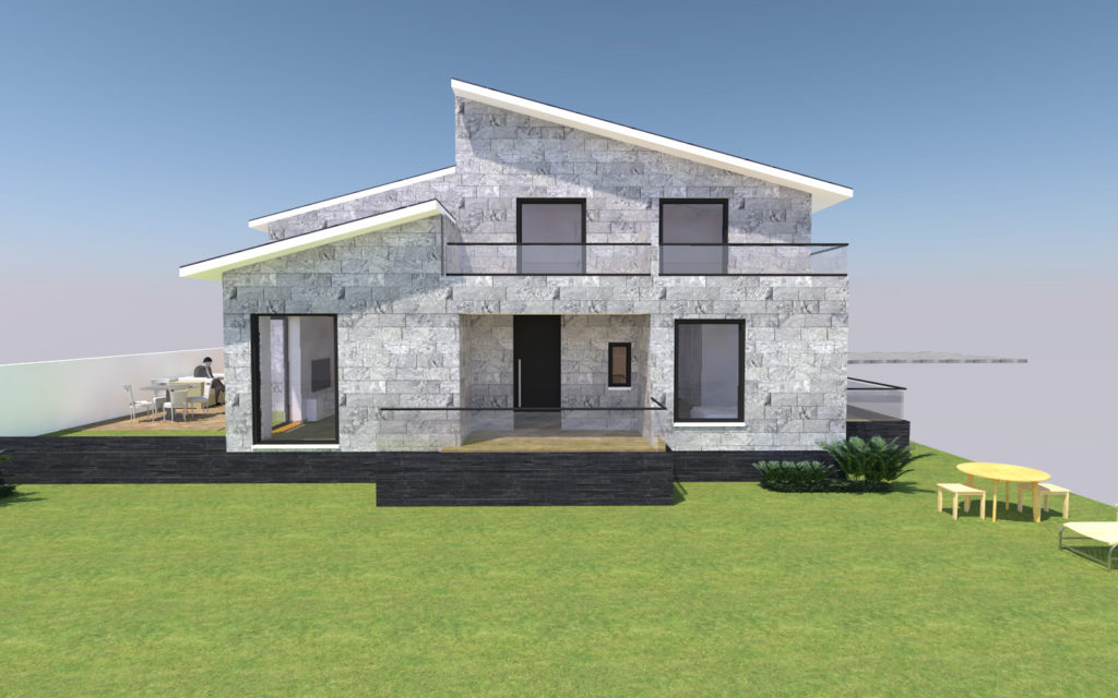 Casa Almazán - Propuesta vivienda unifamiliar aislada