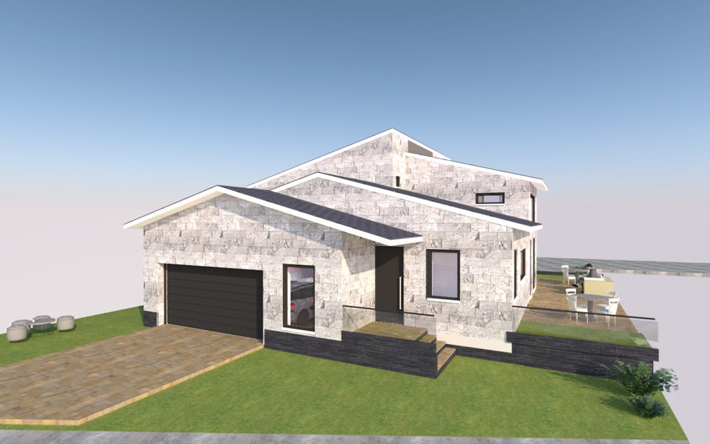 Casa Almazán - Propuesta vivienda unifamiliar aislada