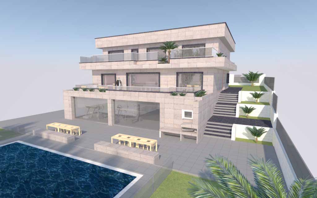 Proyecto de vivienda unifamiliar con Arquiestudio Heras, estudio de arquitectura en Madrid